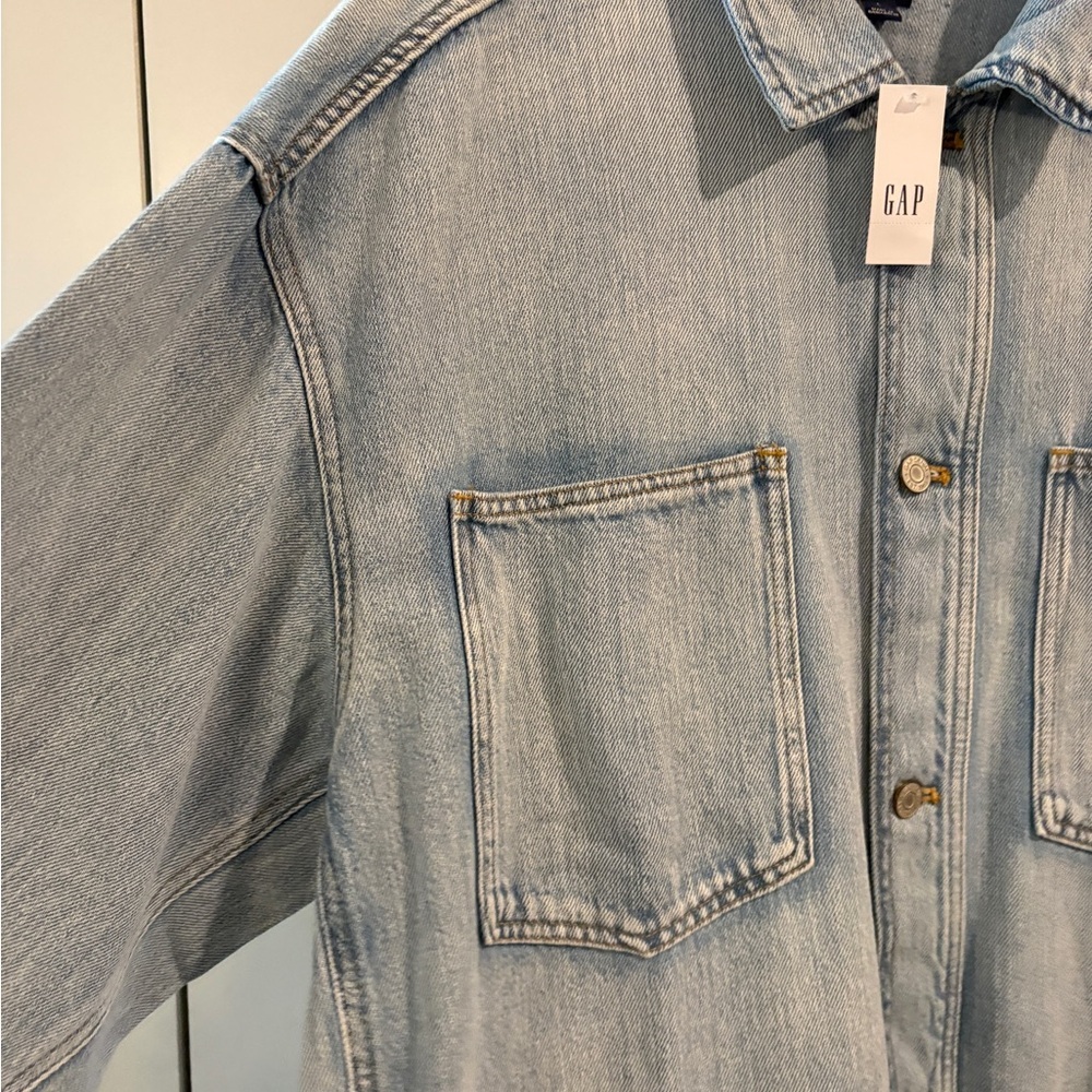 GAP Light Blue Denim Jacket - Picture 7 of 12